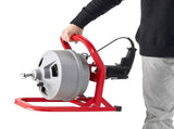 Drain Cleaner Machine 15m x 8mm, Sewer Snake Auger with 228RPM Electric Drill, Manual Feed Drain V952-GDSTJLSGTSSD08LY3001V3