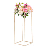 Wedding Flower Stand, 10PCS 60cm Column Flower Stand, Floral Stands with Hidden Screw, Rectangular V952-HLHJLFT10J60KTTF1001V0
