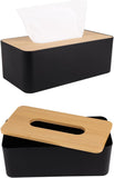 Tissue Box Cover,Tissue Holders,Tissue Box Holder for Bathrooms,Bamboo Cover Plate,Home and V1259-DP01-A-3224