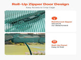 Crop 2.48 x 1.2 x 1.2 m Plant Protection Tent with Zippered Door, Wind-Resistant Tall Crop V952-ZZBHZ1PCS984ZQZ2F001V0