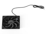 Solar Exhaust Fan Kit with 16W Solar Panel 2 High Speed Brushless DC Fan Solar Powered Vent Fan for V1294-YM0901-3111250059411