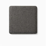 Square bar stool cushion with ties, breathable and non-slip square chair pad, 28*28*3.5 cm memory V1188-MS-205-45