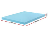 Giselle 12cm Memory Foam Mattress Topper Ventilated Cool Gel Bamboo Cover Double MATTRESS-TOP-VH-GEL-12-D