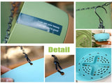 Hanging Double Chain Hanging Basket Planter Home Balcony Indoor Automatic Water Absorbing Basin V1294-YM0521-230208LD01-9
