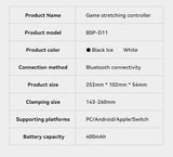 Multi-Platform Telescopic Gaming Controller - Hall Triggers, Esports 3D Joysticks & Macro V888-ELOSUNG35540