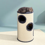 i.Pet Cat Tree 70cm Scratching Post Tower Scratcher Trees Wood Condo House Toys PET-CAT-005P-70-GR
