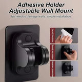 High Pressure Shower Head with 1.5 m Hose and Bracket, Piano Key Spray Control, Durable ABS Plastic, V1189-LC-LY-00102