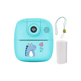 Kids Rechargeable Instant Print Camera Blue - Digital Thermal Photo Video MP3 V238-SUPDZ-40832487194704