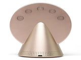 Lexon Conic Radio Alarm Clock With Fm & Built-In Bluetooth Speaker - Gold V398-LD-LR156GH3