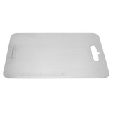 Cutting Board Double Sided 304 Stainless Steel Easy Cleaning for Cooking Kitchen M V1294-YM0716-3118220133512