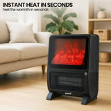 Pronti 2000W 3D Fire PTC Electric Portable Room Heater HEA-TPN-TPC-RB