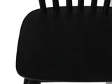 Levede 6x Dining Chairs Kitchen Winsor Black CH1035-2-BKX3