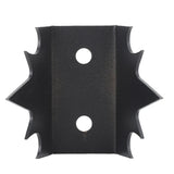 12pcs Security Fence Iron Anti Intrusion Two Layers of Anti Rust Coating Anti Thief Fence V1294-YM0901-3111240006811