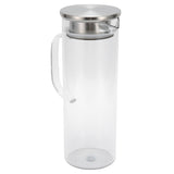 1100ML Cold Water Bottle Transparent Cold Water Pitcher Juice Jug with Lid for Home UseStainless V1294-YM0901-3118210130912