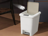 Step On Trash Can with Lid 8L Kitchen Bathroom Waste Bin Foot Pedal Stainless Steel Touchless V1189-LWWAL-20260401-05891