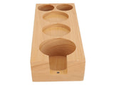 Coffee Tamper Base Multifunction Beech Coffee Distributor Tamping Station Accessories for Coffee V1294-YM0901-3118230479511