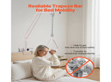 Trapeze Bar for Bed Mobility, Medical Bed Trapeze with Clamps & Metal Chain, 250LBS Weight Capacity V952-CSDJXDCJZGZCHQ5WJV0
