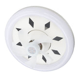 11.8in 60W Ceiling Fan with Light E27 LED Dimmable Ceiling Fans with Remote Control 3 Speeds 5 V1294-YM0706-3119230096711