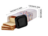 Bread Box with Airtight Lid, Storage Container, Loaf Storage Dispenser, Plastic Sandwich V1189-LWWAL-20260325-00680
