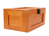 Desktop Wooden Storage Box Multifunctional Wood Container Box with Lock and Keys for Sundries V1294-YM0901-3117240165812