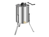 Honey Extractor, 2 Frame Manual Honey with Transparent Lid, Stainless Steel Honeycomb Drum V952-SDYMJJPBXG13SWI9S001V0