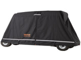 4 Passenger Golf Cart Cover, 600D Polyester Full Cover, Universal Fits for Most Brand Club Car V952-QFBSGEFCZGMD5CKQGV0