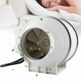 High Efficiency Inline Duct Fan Air Extractor Bathroom Kitchen Ventilation System 40W V1294-YM0901-GB-JY10737-01