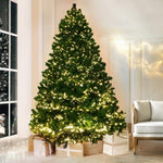 Jingle Jollys Christmas Tree 1.8M Xmas Tree Decorations 1980 LEDs 8 Light Mode XM-TR-FULL-6FT-LED