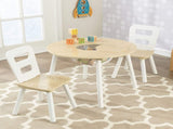 Round Table and 2 Chair Set for children V178-12366