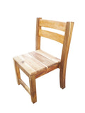 2 x Acacia Stacking Chair V59-069