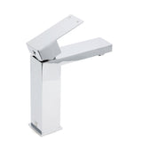 WEL Standard 6L/min Square Basin Vessel Mixer Faucet Tap Kitchen Laundry Chrome V1233-KSQ103CR