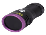 365nm Flashlight Aluminium Alloy USB Type C 60W UV 365nm Light Flashlight for Cat Urine Detection V1294-YM0703-3119230083411