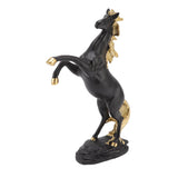 Horse Sculpture Ornament Decorative Auspicious Wealth Craft Resin Standing Horse Statue for Cabinet V1294-YM0626-3115220151811