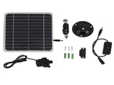 50W Solar Powered Water Pump Solar Panel Kit 24 Hour Operation Solar Panel Water Fountain Pump Kit V1294-YM0710-3111230310211
