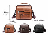 Men's vintage crossbody bag High-quality with multiple compartments, practical and V1105-YABB-04