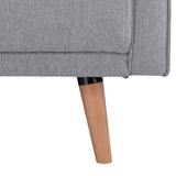 Picasso 2 Seater Fabric Sofa Lounge Couch Grey V315-VOL-PICA-01