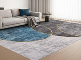 Artiss Washable Floor Rug 240X340cm Large Geometric Area Rug Modern Floor Carpet FLR-2846-240X340-BLGY