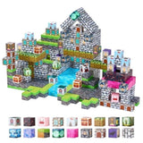 VEVOR Magnetic Blocks, 100 PCS Cemetery Zombies Set, Magnetic Building Cubes for Kids, STEM V952-CLKGNBMDJS10BURVH001V0