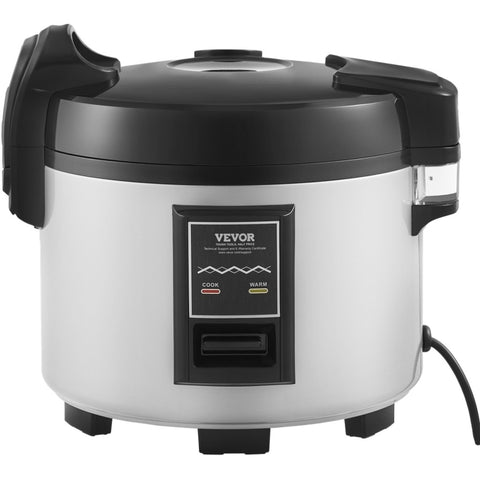 VEVOR Commercial Rice Cooker 60-Cup Non-Stick Pot 13L 12H Keep Warm Restaurant V952-SYDFBLGS13LLIE3JYV3