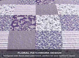 Harmonious Quilted bedspread and pillowcovers set Perfect Balance of Style - Queen size V745-MAC080409Q13U