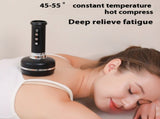 Electric Heated Gua Sha Massager - USB Rechargeable Red Light Cupping Device with 8 V888-ELOSUNG55105-4