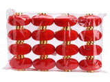Lanterns Round Small Handcrafted Lantern Decoration for Tent RV Courtyard Terrace Red V1294-YM0718-220915LD04-4