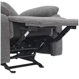 Fabric glider recliner V178-67286