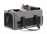 Sturdy & Breathable Pet Carrier for Small Cats & Dogs - Collapsible Travel Bag with Steel Frame, V888-ELOSUNG35869