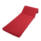 Chaise Lounge 55x183x7.5cm Polyester Thick PP Cotton Padding Comfortable Lounge Chair V1294-YM0901-3116250004211