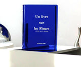 Clear Book Vase, Flower Vase for 2023 New Artistic & Modern Cultural Flavor Decorative Acrylic Cute V1369-AZ3-W-07206