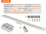 E Track Tie-Down Rail Kit, 24PCS 1524 mm E-Tracks Set Includes 8 Steel Rails & 8 O-Rings & 8 V952-YSDXE5FT32PCSRMMSV0