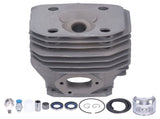 48mm Cylinder Piston Assembly Kit 503541171 Fit for Husqvarna 261 262 262 XP Chainsaw V1294-YM0523-3111210411311