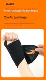Black 2-piece Electric Heating Wrist Massager with and Hot Compress - 3 Heat Levels, 3 V888-ELOSUNG50618