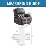 100% Waterproof Recliner Chair Cover Nonslip Stay in Place Electric Power Lift Slipcovers Fitted V1259-DP01-A-4442
